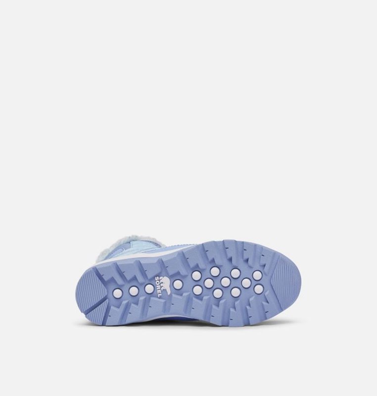 Sorel Barn Vinterkängor Blå - Disney X Youth Whitney™ Short Frozen 2 –Elsa Edition - PLO-713842